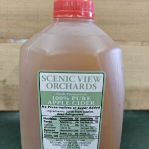 Scenic View Orchards 100% pure apple cider