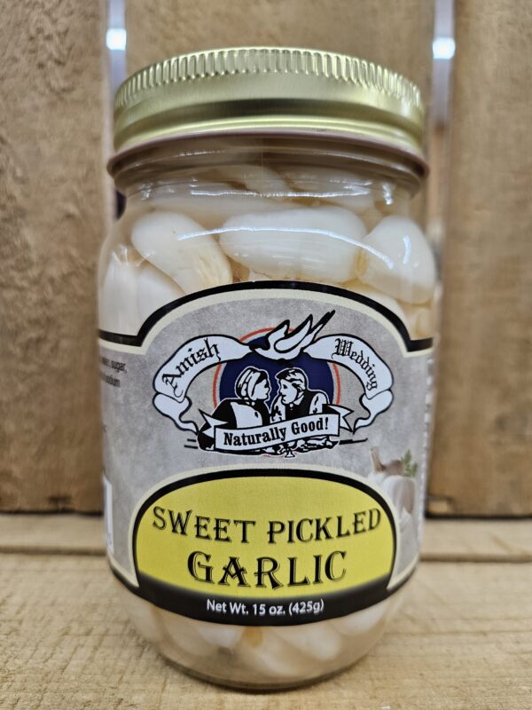 Sweet Pickled Garlic
