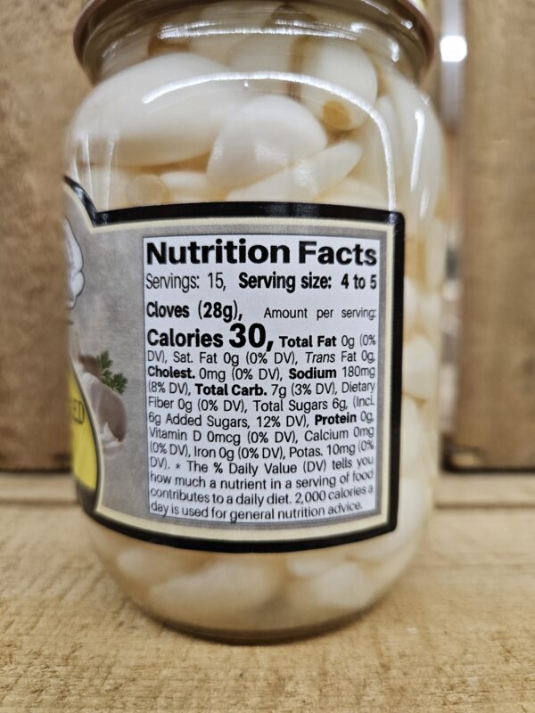 Sweet Pickled Garlic