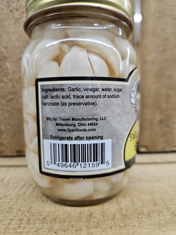 Sweet Pickled Garlic
