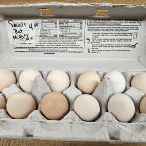 Small but Mighty Chicken Eggs