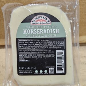 Horseradish New York Cheddar Cheese