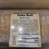 Arianna's Bakery Strawberry Cake Roll