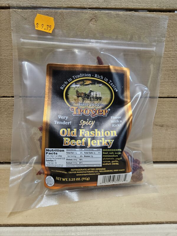 Troyer's Old Fashioned Beef Jerky