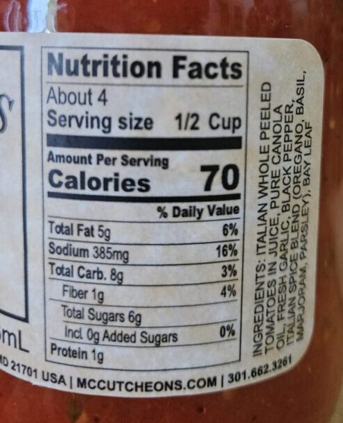 20260720_075114 McCutcheon's Pasta Sauce