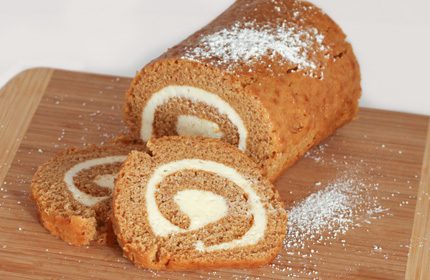 pumpkin-roll Arianna's Bakery Pumpkin Roll